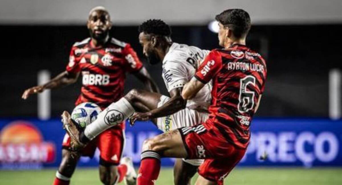 Flamengo vence o Santos e quebra jejum do time paulista – Jogo emocionante sem torcida na Vila Belmiro